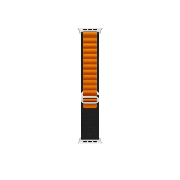 Loop strap for Apple Watch black orange