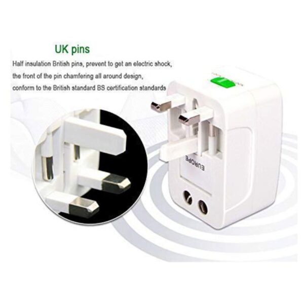United Kingdom Pins on Power Adapter