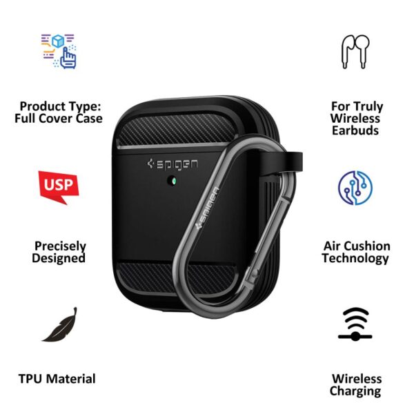 Features of Spigen Case for Airpods 2