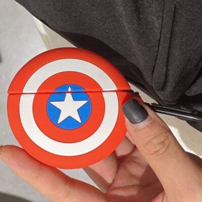 Captain America Case for Airpods 3rd Generation in hand 2