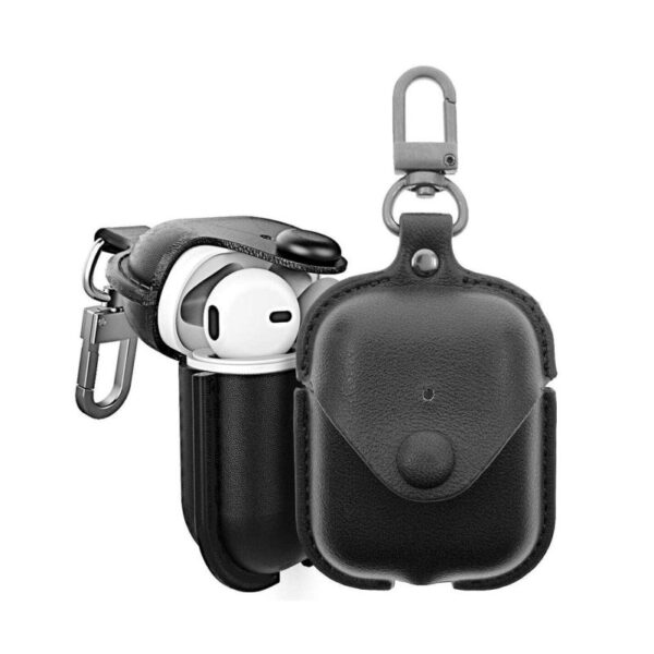 Leather Case Airpods 2 Black
