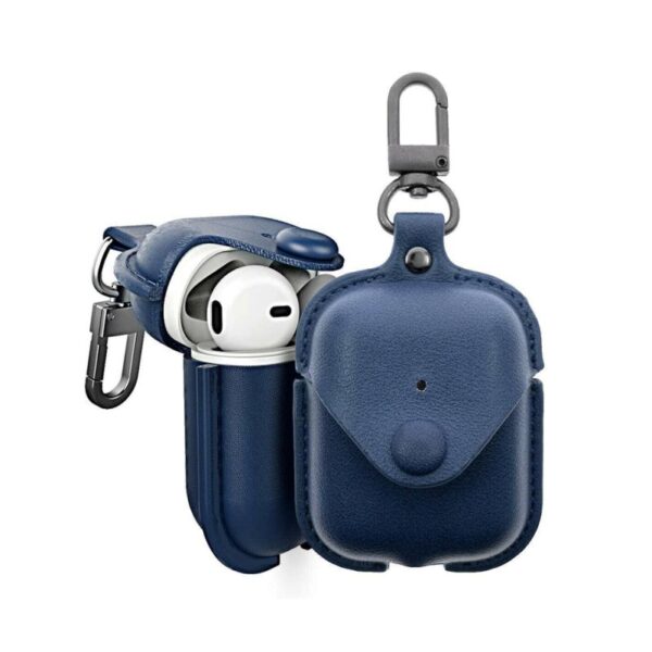 Leather Case Airpods 2 Blue