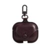Leather Case for Airpods Pro 2 Coffee Brown