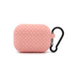 Woven Silicone Case for Airpods Pro and Pro 2 Pink