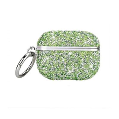 Green Glitter Diamond Case for Airpods Pro and Pro 2