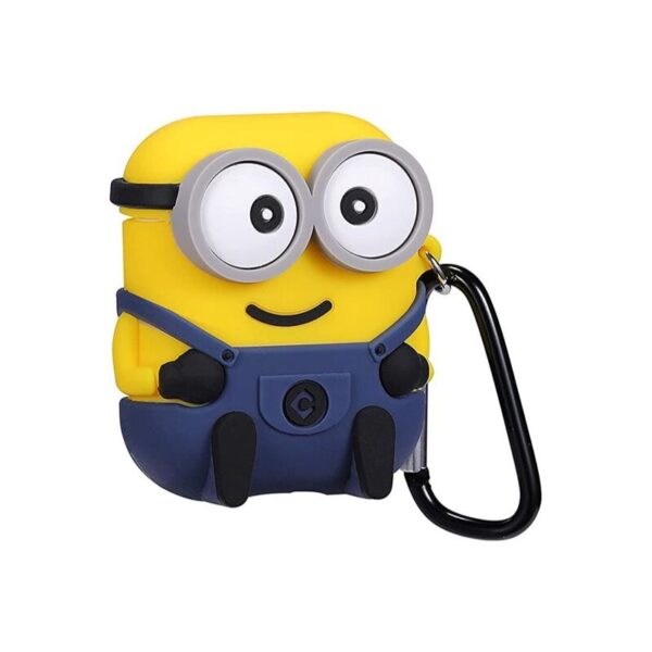Minion Case for Airpods 1st/2nd Generation with Keychain