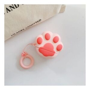Cat Paw Case for Airpods 1st/2nd Generation with Keychain