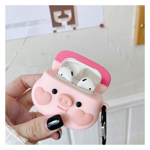 in Hand Cute Pig Case for Airpods 1/2 Gen