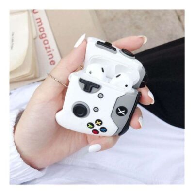 White Xbox Controller Case for Airpods 1st/2nd Gen