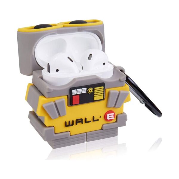 Opened top of Wall Robot Case for Airpods 1/2
