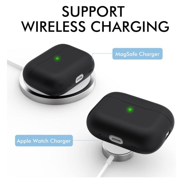Wireless Charging of Leather Case for Airpords Pro 2