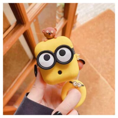 In Hand Minion With Teddy Case for Airpods 1/2