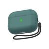 Green Leather Case for Airpods Pro