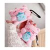 in Hand Cute Pig with Bottle Case for Airpods Pro