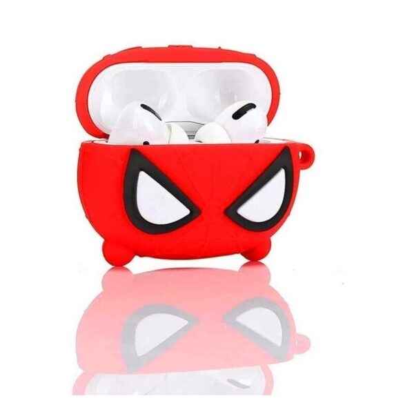 Opened Top of Spiderman Case for Airpods Pro