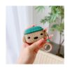 Teddy Dog Silicone Case for Airpods Pro Brown Color