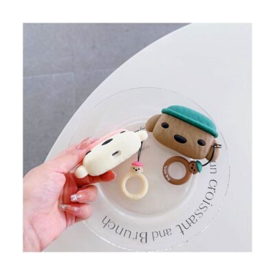 Charging Cut of Teddy Dog Case for Airpods Pro