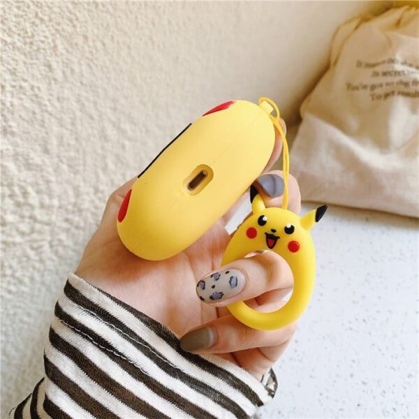 3D Pikachu Silicone Case for Airpods Pro 2 Cutout