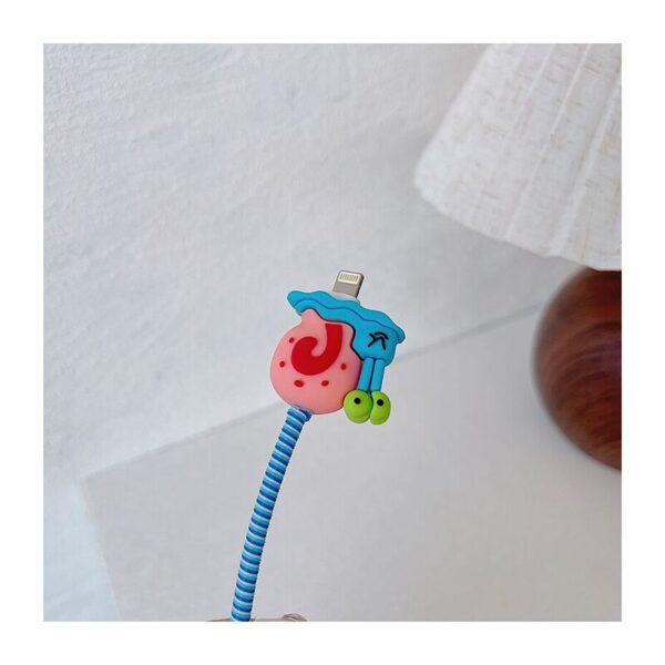 Charging Pin of Silicone Case for iPhone Charger (Gary the Snail Design)