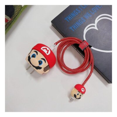 Mario Silicone Case for iPhone Charger
