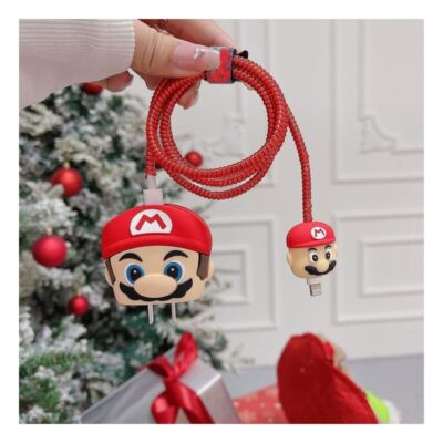Super Mario Case for iPhone Charger