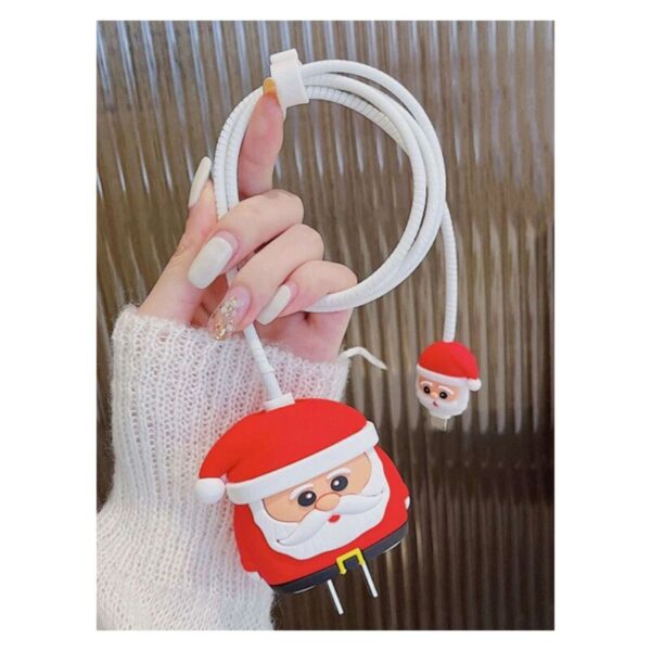 Santa Claus Case for iPhone Charger