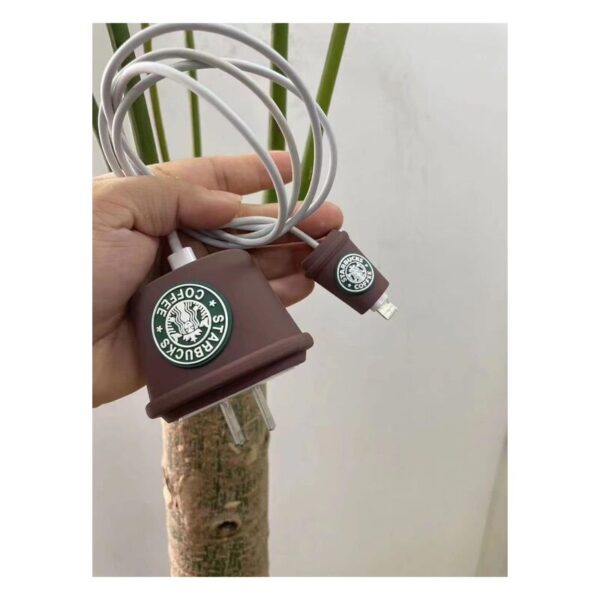 3D Starbucks Case for iPhone Charger