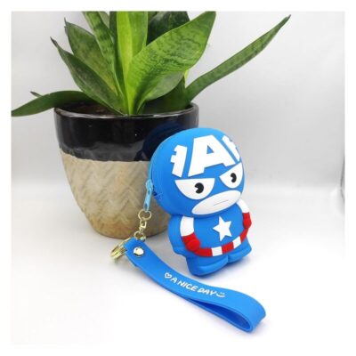 Silicone Coin Pouch Captain America Gallery 2