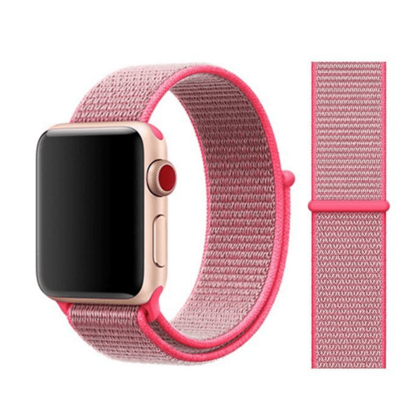 Apple Watch Sport Loop Hot Pink