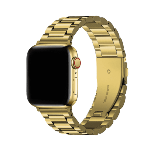 Apple Watch Stainless Metal Chain Gold