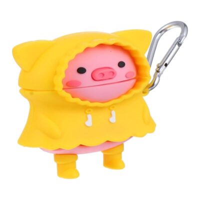 Piggy in Raincoat Cover for Airpods Pro
