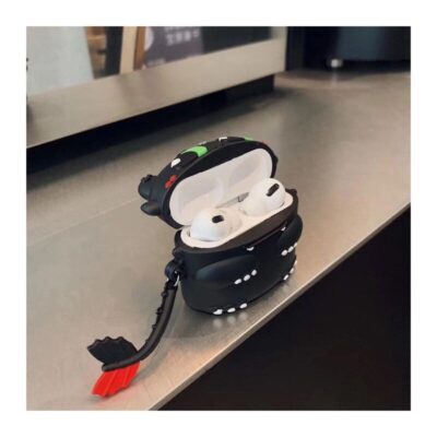 Opened Cute Dragon Case for Airpods Pro