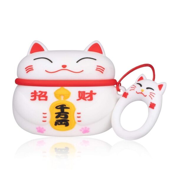 Silicone Lucky Cat Cover for Airpods Pro