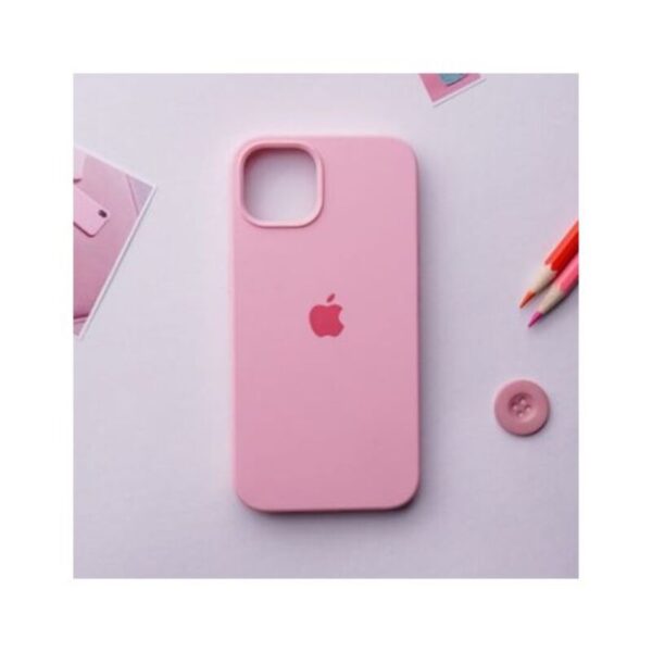 Premium Silicone Cover for Apple iPhone 13 Pink