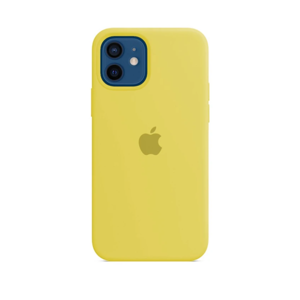 Premium Silicone Cover for Apple iPhone 11 Yellow