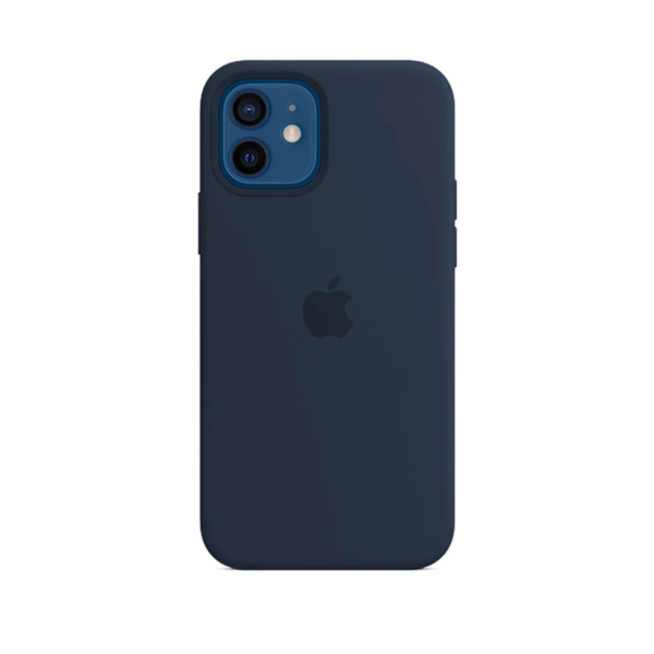 Premium Silicone Cover for Apple iPhone 11 Navy Blue