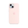 Premium Silicone Cover for Apple iPhone 13 Light Pink