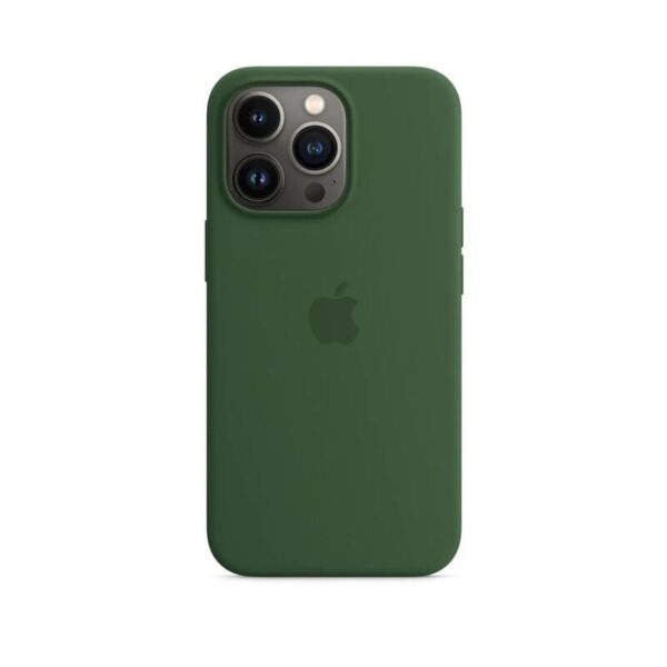Premium Silicone Cover for Apple iPhone Pro Dark Green