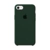 Premium Silicone Cover for Apple iPhone 7 8 SE Dark Green