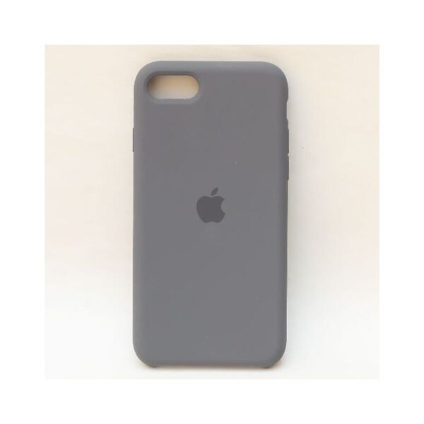Premium Silicone Cover for Apple iPhone 7 8 SE Gray