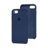 Premium Silicone Cover for Apple iPhone 7 8 SE Navy Blue