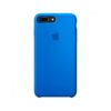 Premium Silicone Cover for Apple iPhone 7 8 Plus Blue