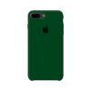 Premium Silicone Cover for Apple iPhone 7 8 Plus Dark Green