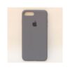 Premium Silicone Cover for Apple iPhone 7 8 Plus Gray