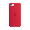 Premium Silicone Cover for Apple iPhone 7 8 SE Red