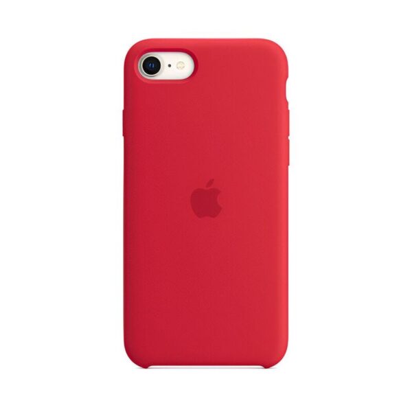 Premium Silicone Cover for Apple iPhone 7 8 SE Red