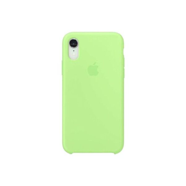 Premium Silicone Cover for Apple iPhone XR Green