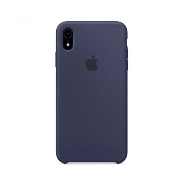 Premium Silicone Cover for Apple iPhone XR Nav Blue