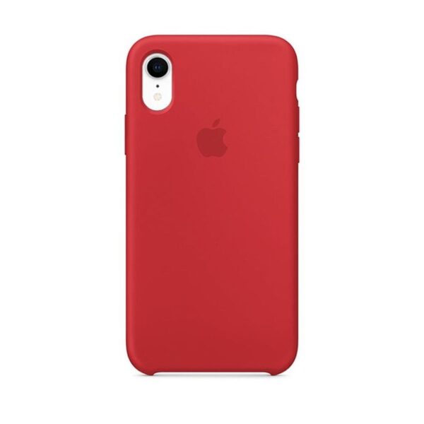 Premium Silicone Cover for Apple iPhone XR Red