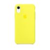 Premium Silicone Cover for Apple iPhone XR Yellow